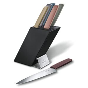 Victorinox Swiss Modern 6-Piece Compact Knife Block