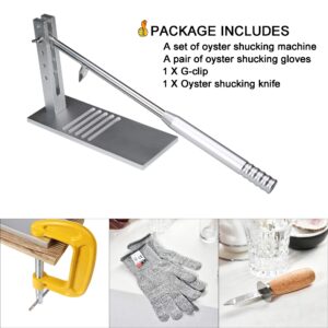 Oyster Shucker Machine, Oyster Clam Shucking Kit