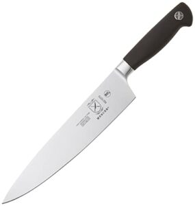mercer culinary m21079 genesis 9-inch short bolster chef's knife,black