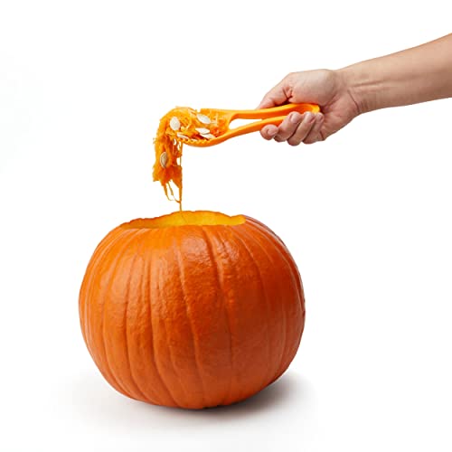 Chef'n Halloween 3-in-1 Nesting Pumpkin Tool Set,Orange