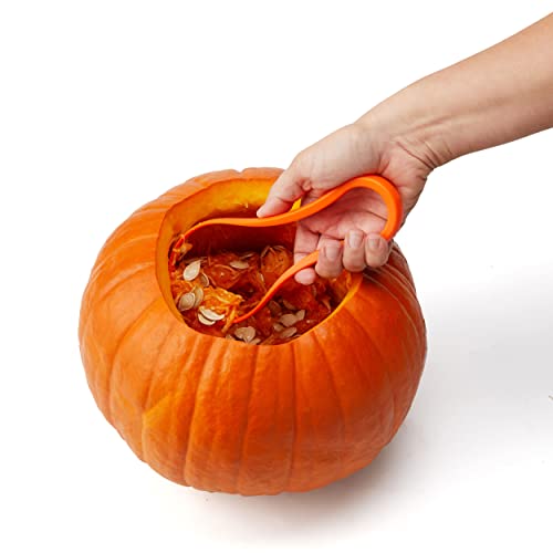 Chef'n Halloween 3-in-1 Nesting Pumpkin Tool Set,Orange