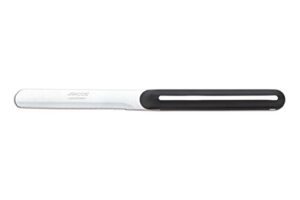 arcos paring knife 4 inch stainless steel. table knife for peeling fruits and vegetables. ergonomic polypropylene handle. suitable for all types of food. series b-line. color black and white.