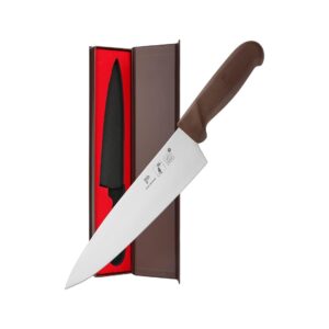 paul brown's™ 8 inch high carbon aus-6 steel western chef kitchen knife soft touch handle with gift box