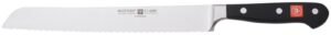 wusthof classic bread knife, one size, black, stainless steel