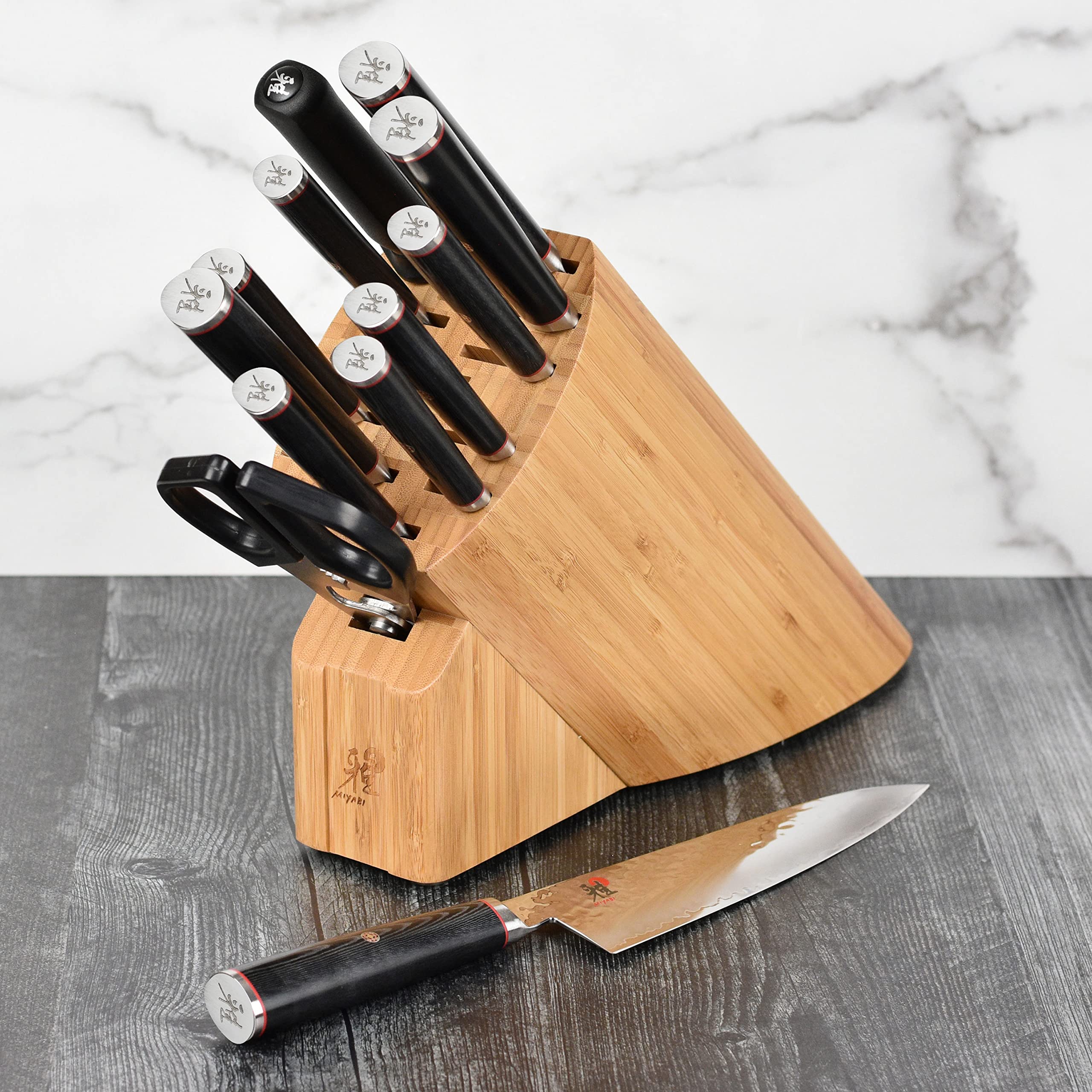 Miyabi Mizu SG2 13 Piece Knife Block Set