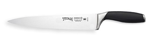 Mundial Titan 3410-10 10" Chef's Knife, Black