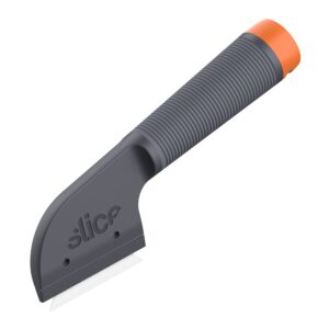 slice 10497, mini cleaver with slice ceramic blade, reduce hand strain, with blade cover, blade lasts 11x as long as metal, 1 pack