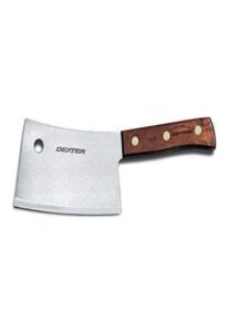 dexter-russell cleaver, 7-inch, traditional series,silver