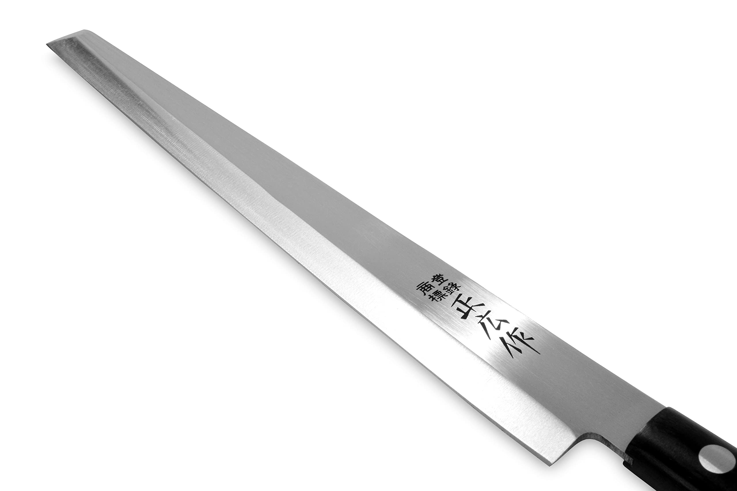 Seki Japan Masahiro Japanese Professional Sushi Sashimi Knife for Left Handed, Fish Filleting & Slicing, 240 mm (9.4 inch), Japanese Stainless Steel Kitchen Cutlery, Chef Knives with Wood Handle