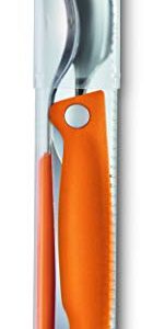 Victorinox Swiss Classic Paring Knife, Fork and Spoon Set Orange 3 piece