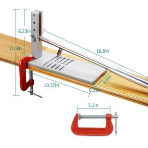 JSDINCN Oyster Shucker Machine, Oyster Shucking Tool, Oyster Shucking Machine, Oyster Opener with Oyster Knife, Oyster Shucking Knife Kit, Clam Knife Shucker