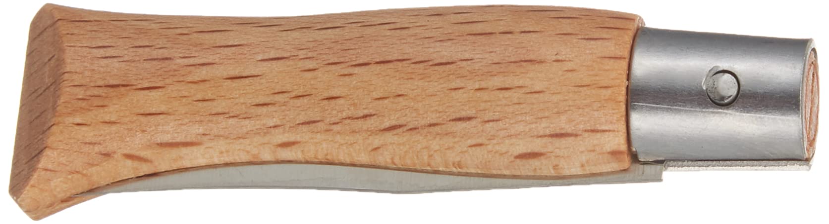 Opinel Stainless Steel INOX Folding Knife, Beechwood Handles, Smaller Sizes No.02 to No.05, Made in France (No.03)