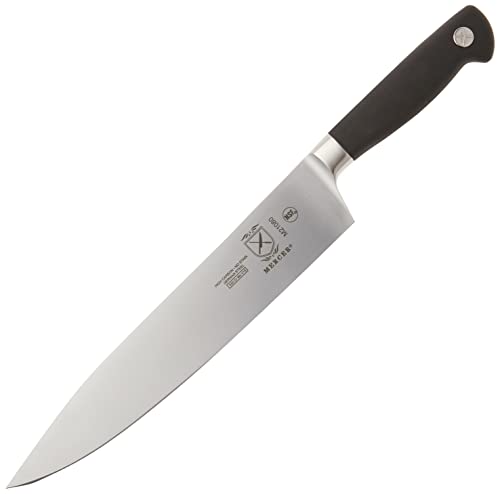 Mercer Culinary M21080 Genesis 10-Inch Short Bolster Chef's Knife,Black