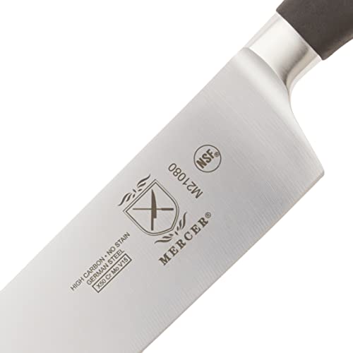 Mercer Culinary M21080 Genesis 10-Inch Short Bolster Chef's Knife,Black