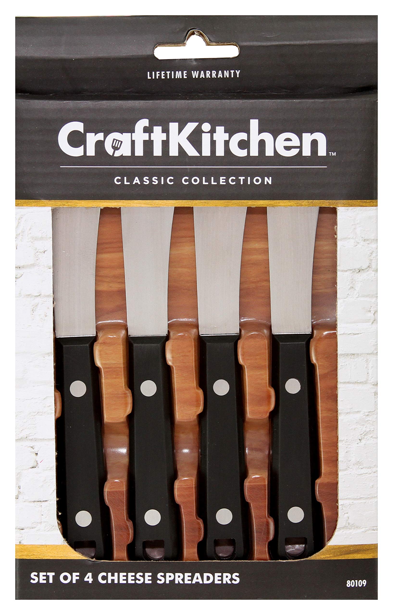 CraftKitchen Cheese Tool Sets (Cheese Spreaders Set of 4)