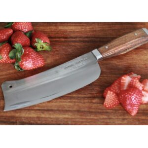 Verve Culture Artisan Stainless Steel Thai Chef's Knife #2 - Authentic Hand Crafted in Thailand