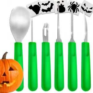 halloween pumpkin carving kit case - complete pumpkin carving set with saw pumpkin carving knife - halloween pumpkin carving tools - multipurpose pumpkin kit for carving pumpkin and other fruits