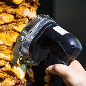 Chef Prosentials Electric Kebab Slicer 110V, Gyro Shawarma Meat Knife Professional Doner Slicer,Stainless Steel High-speed Cutter Blade Anti-slip Handle