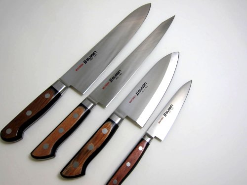 Houcho.com Suisin Inox Western-Style Knife Series, Genuine Sakai-Manufactured, Inox Steel 10.6" (270mm) Sujihiki Knife