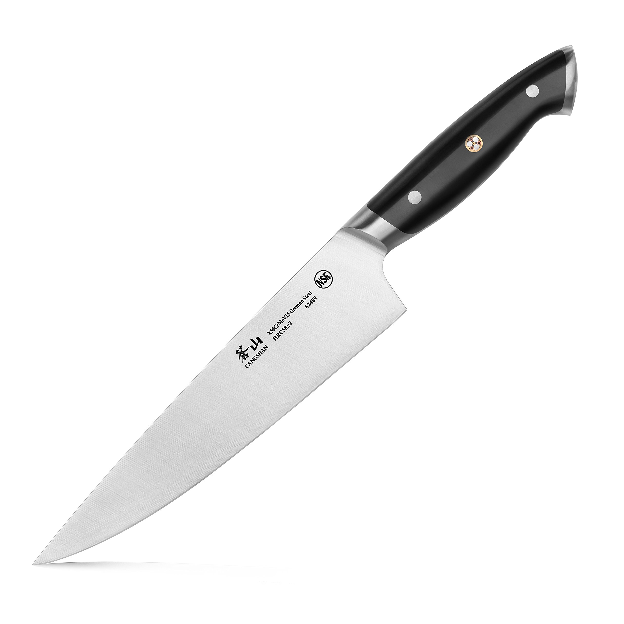 Cangshan Z Series 62489 German Steel Forged Chef Knife, 8-Inch