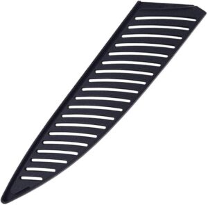 8 inch sheath black plastic practical protector guard case knife cover home supplies for knife blade durable kitchen utensil durable and fashion