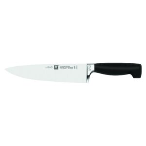 henckels four star 8" chef's knife - personalized rotary engraving available