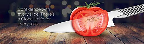 Global SAI-01, Sai Japanese Chef's Knife, 7-1/2", Stainless Steel