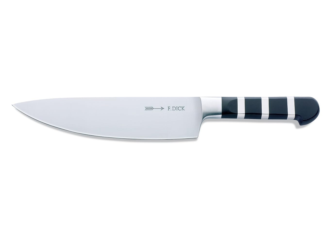 F. DICK – 1905 Chef Knife - Classic kitchen knife with 8.3" blade & 56 HRC - Ideal for meat & vegetables - High carbon - Stainless steel - Ultra sharp - Ergonomic handle