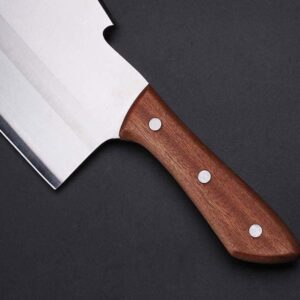 Meat Cleaves-Butcher Knife-Bone Cutter Multi-Purpose Dual Edges-Vegetable Meat Cleaver Knife,Chinese Cleaver Kitchen Knife Superior Class with box