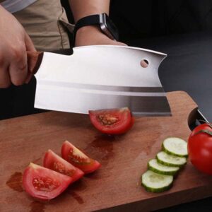 Meat Cleaves-Butcher Knife-Bone Cutter Multi-Purpose Dual Edges-Vegetable Meat Cleaver Knife,Chinese Cleaver Kitchen Knife Superior Class with box