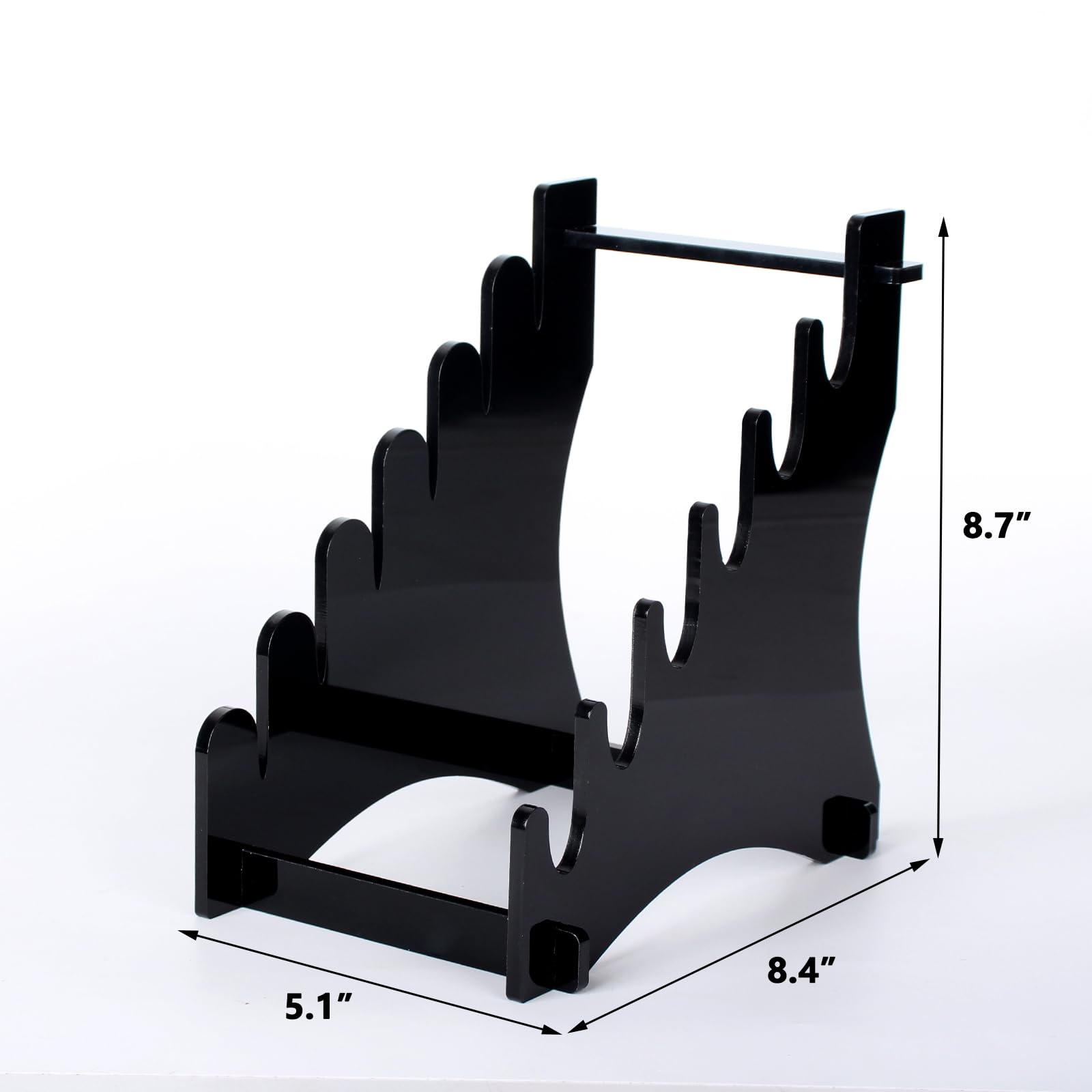 KAFENDA Dagger Stand Knife Display Stand Dagger Holder Knife Display Holder Collector Knives Cool Knifes Weapons Pocket Knife Display Tactical Knives Stand