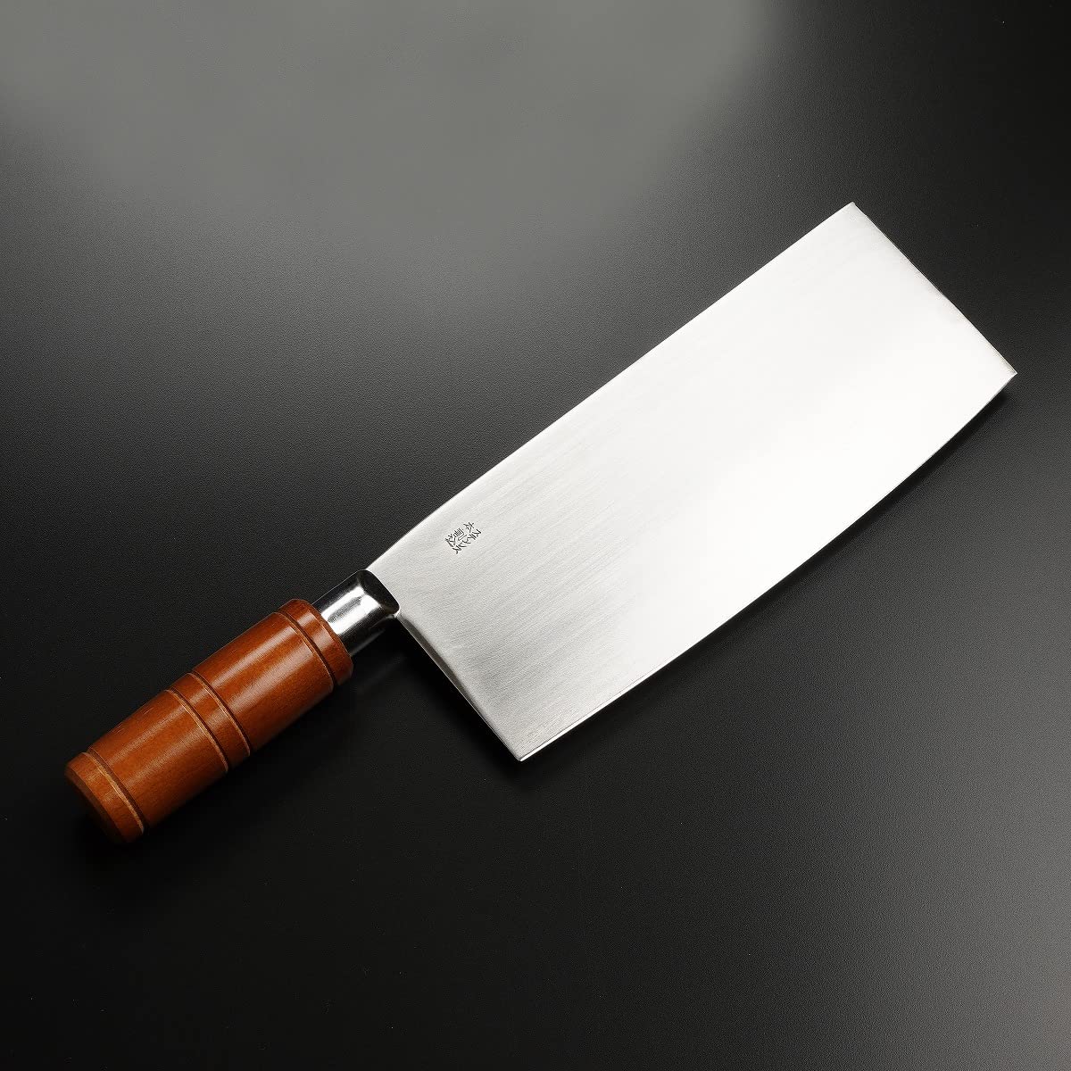 HONMAMON Chinese Cleaver 205mm, Blade Edge : Hagane, Between Stainless Steel, Double Bevel