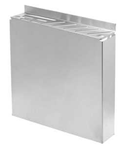 truecraftware stainless steel knife rack - fits assorted sized knives - 12" x 2.5"