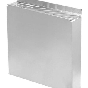 TrueCraftware Stainless Steel Knife Rack - Fits Assorted Sized Knives - 12" x 2.5"