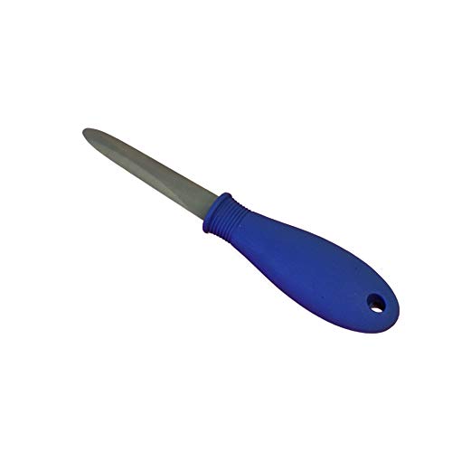 J&J Products, Inc. EZ-Clam Shucker, Clam Knife - Clam Shucking Knife - Clam Shucker - Clam Opener – Made from Recycled Ocean Bound Plastic