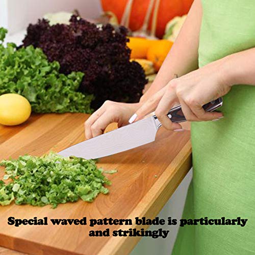 InnoStrive Chef Knife - 8 Inch chef's knives German High Carbon Stainless Steel,Ergonomic Handle, Ultra Sharp, The Best Choice for Kitchen & Restaurant