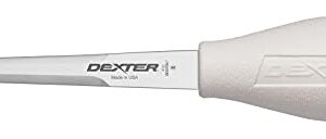 Dexter-Russell Sani-Safe S122-PCP 4" Boston Pattern Oyster Knife with Polypropylene Handle