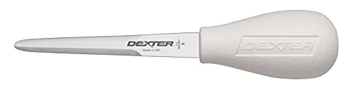 Dexter-Russell Sani-Safe S122-PCP 4" Boston Pattern Oyster Knife with Polypropylene Handle