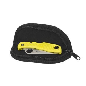 Spyderco 4.5" Padded Zipper Case with Black Nylon - Small - C18NC