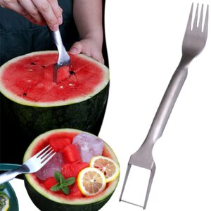 2-in-1 watermelon fork slicer, watermelon fork slicer cutter (1 pcs)