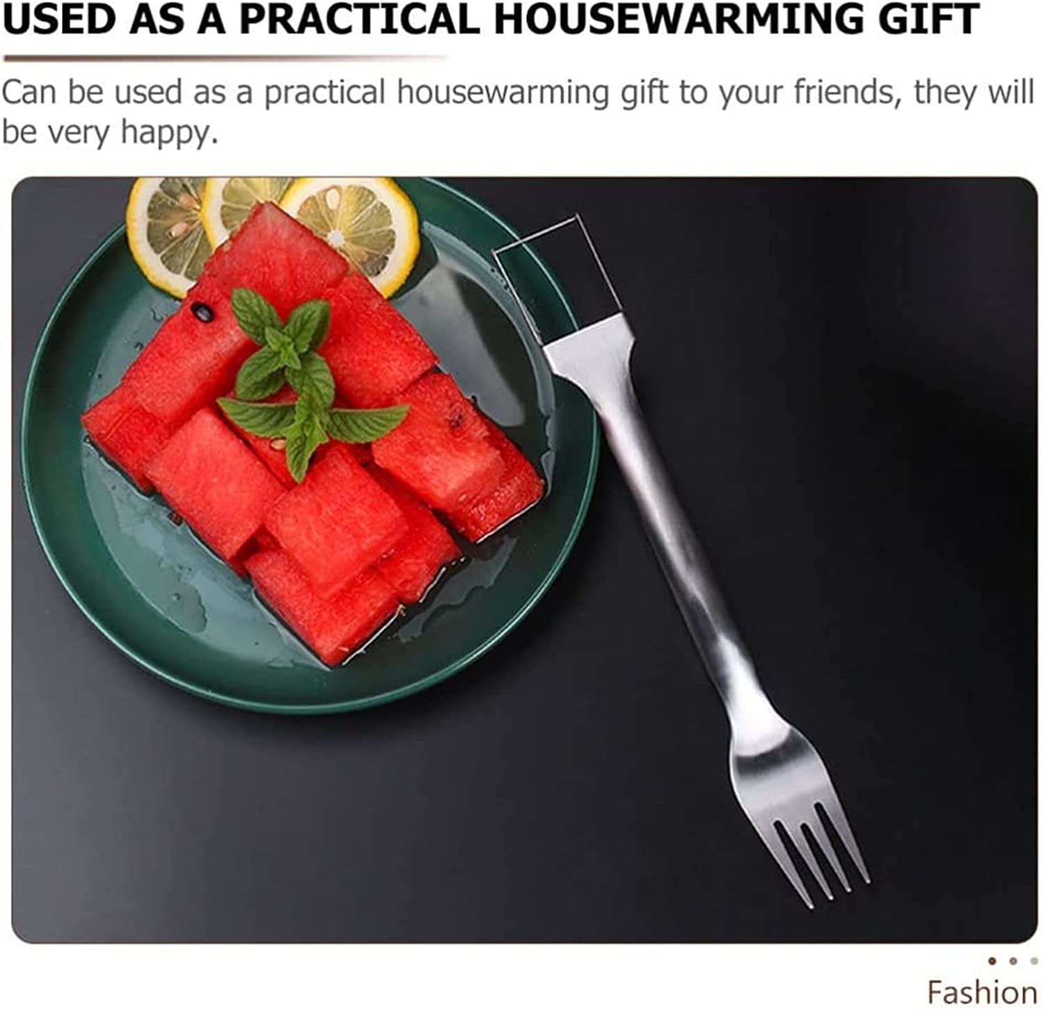 2-In-1 Watermelon Fork Slicer, Watermelon Fork Slicer Cutter (1 Pcs)