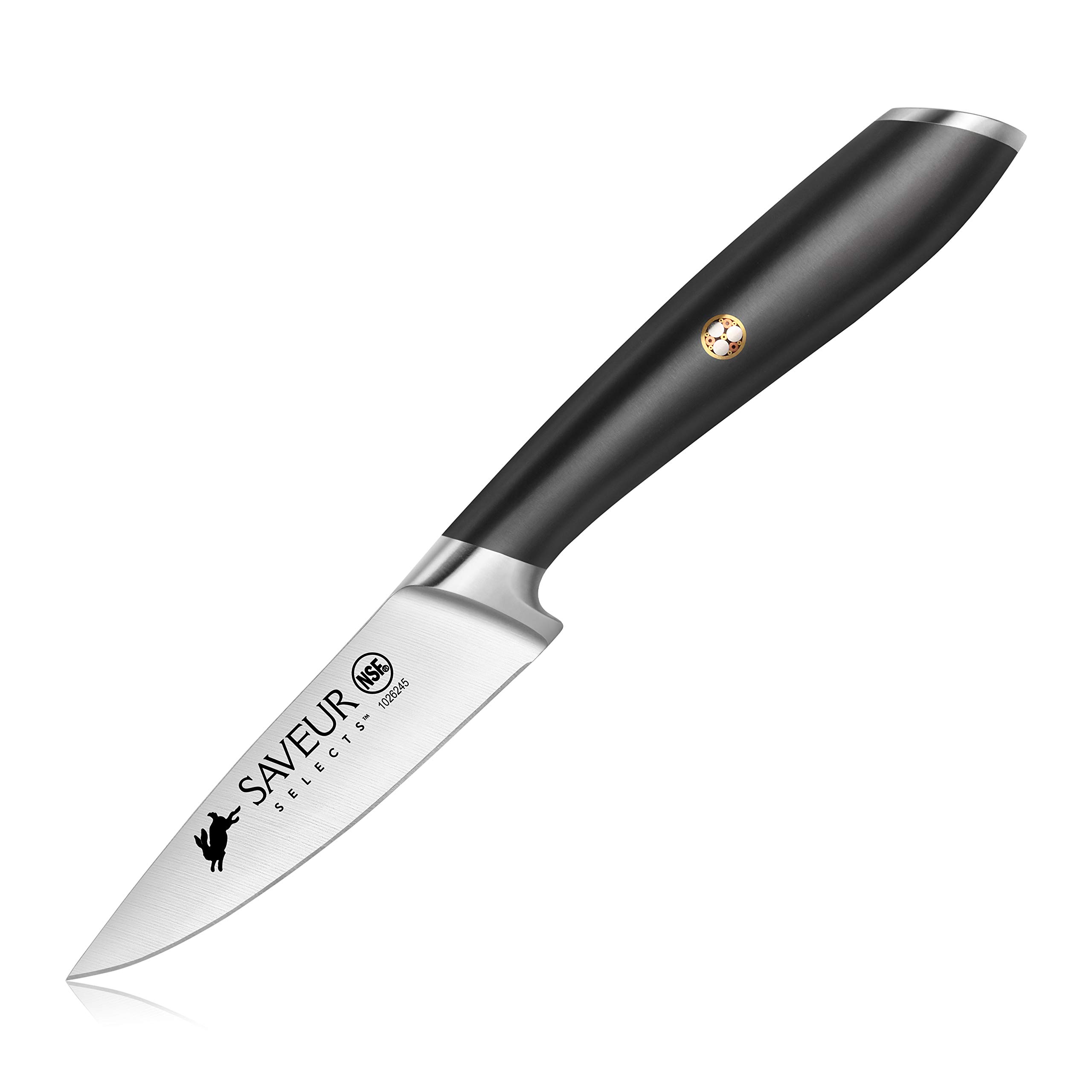 SAVEUR SELECTS 1026245 German Steel Forged 3.5" Paring Knife