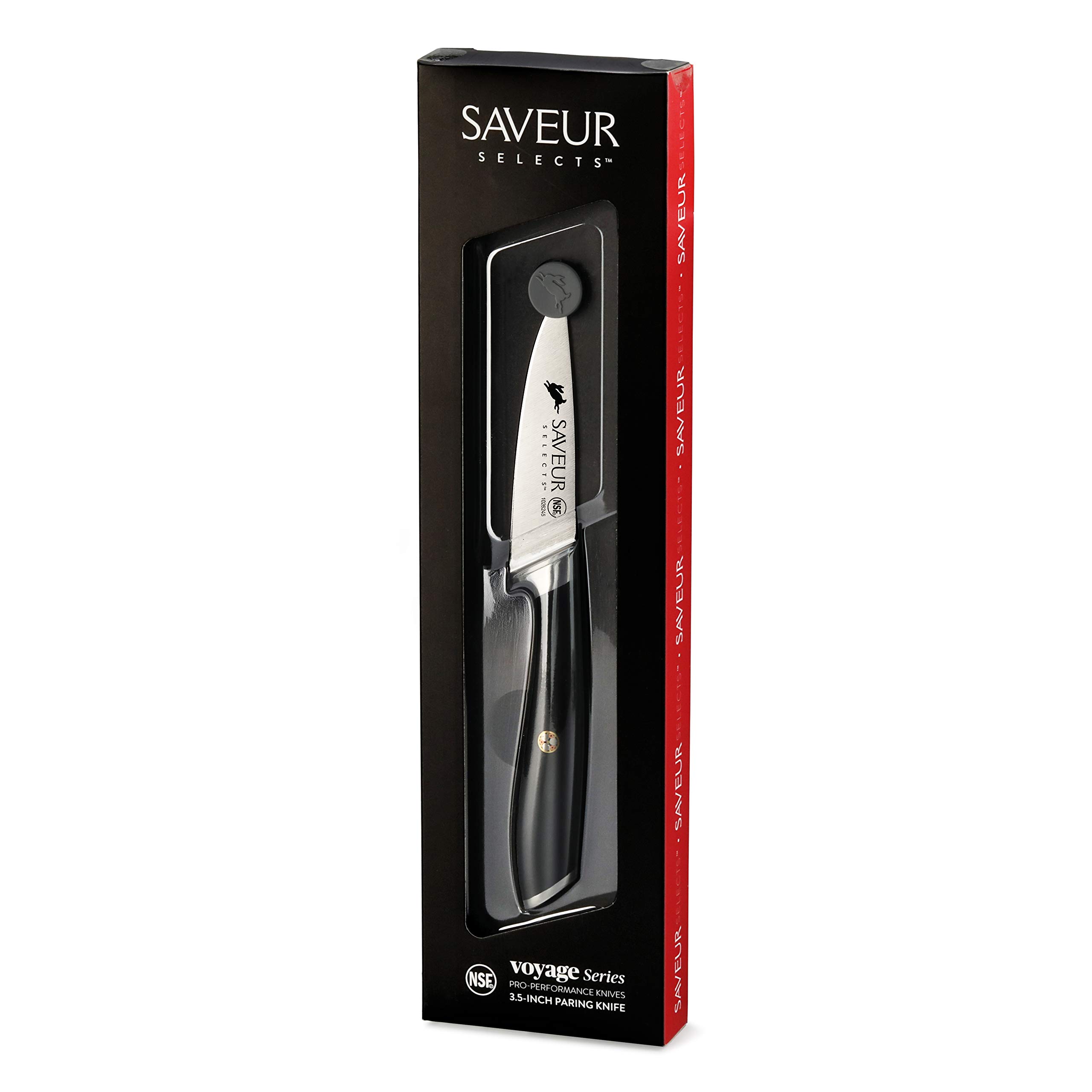 SAVEUR SELECTS 1026245 German Steel Forged 3.5" Paring Knife