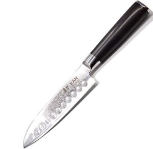 kan core 6-inch santoku (ebony handle)