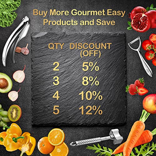 Professional Chef Knife - Stainless Steel Chef's Knives - Australian Designed and Tested Meat Knife - Cooking Knife - Sharp Cutting Knife - Non-Slip Rubber Handle with warranty (S + M + L)