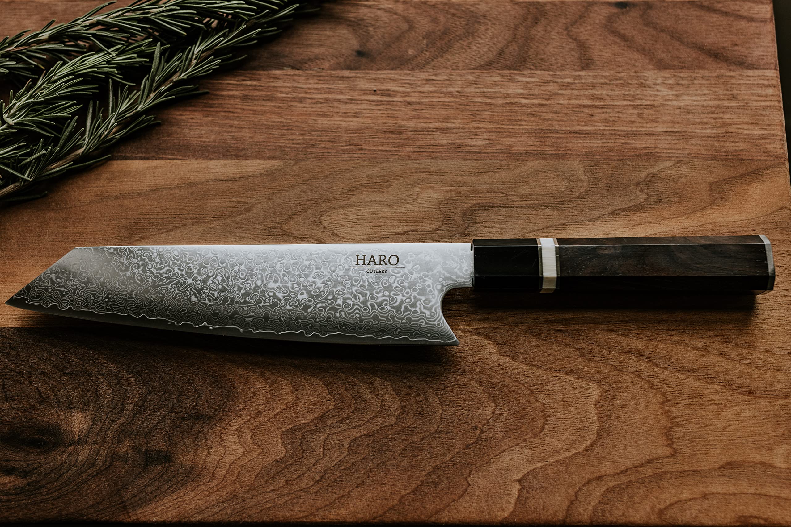 HARO CUTLERY Talon Series 8 Inch Chef Knife | Japanese Knife Kiritsuke Knife | Forged Damascus Knife | Professional VG10 Chef Knife | Japanese Kitchen Knife | Razor Sharp Chefs Knife