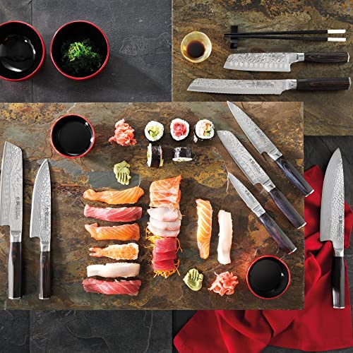 Cuisine::pro® Damashiro® Emperor Shi Knife Block 7 Piece