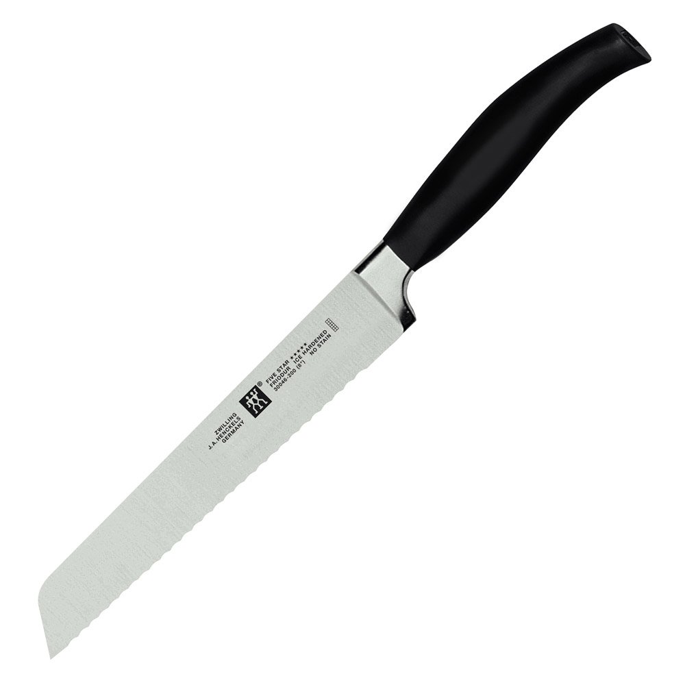 J.A. Henckels Twin Five Star 8-Inch High Carbon Stainless-Steel Bread Knife