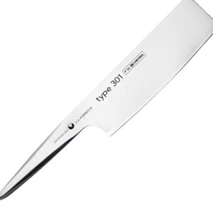 chroma f.a. porsche type 301 professional vegetable knife tokyo style 170mm p36, one size, silver