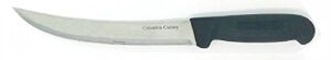 columbia cutlery 10 in. black breaking / cimiter / carving / butcher knife (single breaking knife)